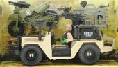 Combat Force Figür, Motor ve Jeep thumbnail 2