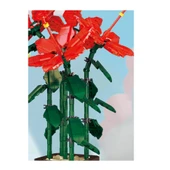 Building Block Flower 618 Parça Orman Gülü thumbnail 6