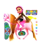 Nini Love Binici Bebek Pembe At thumbnail 1