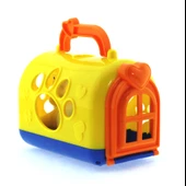 Taşıma Çantalı Peluş Sarı Yavru Köpek thumbnail 4