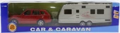 Kırmızı Metal Araçlı Karavan Mk1021 thumbnail 1