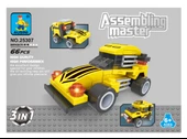 Ausini Assembling Master 3 in 1 66 Parça Arazi Araçları thumbnail 2