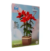 Building Block Flower 618 Parça Orman Gülü thumbnail 3