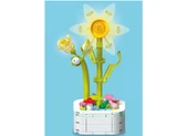 Building Block Flower 125 Parça Sarı Fulya thumbnail 4