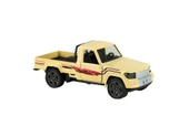 Die Cast Metal Çek Bırak Bej Kamyonet thumbnail 1