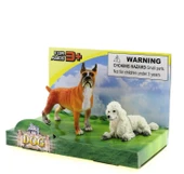 Boxer ve Kaniş Model Hayvan Köpek thumbnail 2