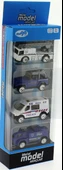 4'Lü Die Cast Polis Seti thumbnail 4