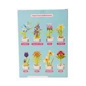 Building Block Flower 125 Parça Sarı Fulya thumbnail 5