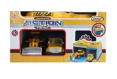 Express Wheels Metal Araçlı Çantalı İnşaat Araçları Seti thumbnail 1