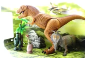 4lü sesli dinozor  oyun seti thumbnail 3