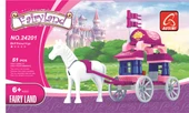 Keyixing Fairland 51 Parça Beyaz Atlı Fayton thumbnail 1