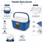 Kale Termos 20 LT BUZZY RETRO BUZLUK TERMOS (1179 COOLER BOX) thumbnail 2