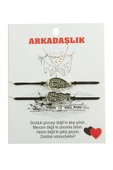 Best Friends Arkadaş Deri Bileklik thumbnail 1