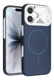 Joko Apple iPhone 17 Export Magsafe Kapak - Lacivert thumbnail 1