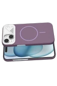 Joko Apple iPhone 15 Export Magsafe Kapak - Mor thumbnail 3