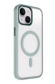 Joko Apple iPhone 14 Terea Magsafe Kapak - Gri thumbnail 3