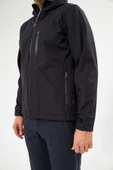 Orange Safety Softshell Gri Mont Ceket thumbnail 8