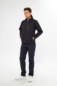 Orange Safety Softshell Gri Mont Ceket thumbnail 5