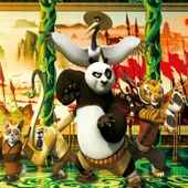 KP 113 KUNG FU PANDA PUZZLE 200 PRÇ thumbnail 2