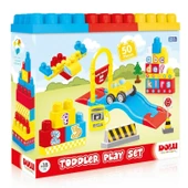 5235 OYUNCAK YOL VE BLOK SET 50 PARÇA thumbnail 5