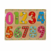 5215 -Wooden Puzzle Numbers 10 Parça thumbnail 1