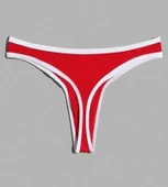 Erkek Biyeli Kırmızı Tanga thumbnail 2