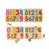 5215 -Wooden Puzzle Numbers 10 Parça thumbnail 4