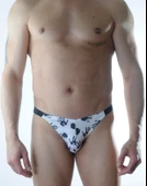 Erkek El Desenli Brazillian Slip İç Çamaşırı thumbnail 3