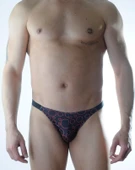 Erkek Daire Desenli Brazillian Slip thumbnail 2