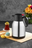 DERYA 777 Çift Katlı 2 Lt PİKNİK TERMOS Çelik Termos Inox thumbnail 1