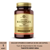 Solgar Vitamin B Complex 50 mg 100 Kapsül thumbnail 2