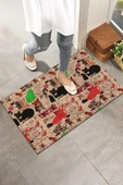 Dekoratif Kapı Önü Paspası - Kaymaz Taban (219) thumbnail 1