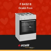 ARÇELİK F 8432 B Ocaklı Fırın thumbnail 2