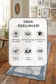 Çağlar Mavi Yıkanabilir Yolluk thumbnail 2