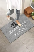 Dekoratif Kapı Önü Paspası - Kaymaz Taban (121) thumbnail 1