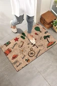 Dekoratif Kapı Önü Paspası - Kaymaz Taban (156) thumbnail 1