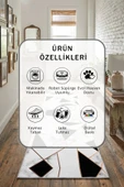 Ruby Dijital Baskılı Kaymaz Yıkanabilir Yolluk thumbnail 2