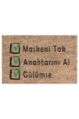 Dekoratif Kapı Önü Paspası - Kaymaz Taban (107) thumbnail 3