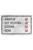 Dekoratif Kapı Önü Paspası - Kaymaz Taban (95) thumbnail 3