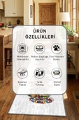 Doruk Gri Yıkanabilir Mutfak Halısı thumbnail 2