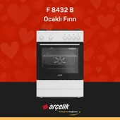 ARÇELİK F 8432 B Ocaklı Fırın thumbnail 1