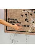 Dekoratif Kapı Önü Paspası - Kaymaz Taban (6) thumbnail 3