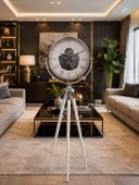 Tripod Ayaklı Dekoratif Saat thumbnail 4