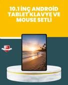 10.1 İnç IPS Ekranlı Android Tablet Bilgisayar Seti thumbnail 1