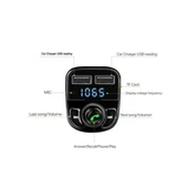Bluetooth Fm Transmitter Car X8 thumbnail 4