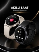 Akıllı Saat Sesli Görüşme Bluetooth Bağlantılı 3 Kordonlu thumbnail 1