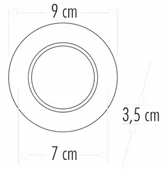 CATA CT 5260 8W Başak Led Spot 3 Renkli thumbnail 2