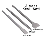 3PCS MURÇ SETİ SİVRİ -DÜZ 25CM (5067) thumbnail 2