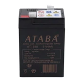 Ataba At-640 6v 4ah Işıldak Aküsü thumbnail 1