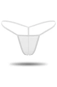 Nevamel® Beyaz Transparan Tül String Tanga TM0368 thumbnail 1